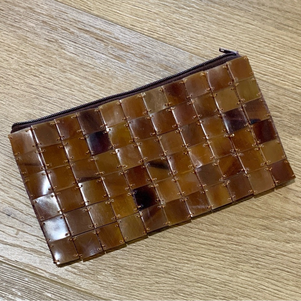 Chan Luu Tortoise Shell Clutch - Chocolate